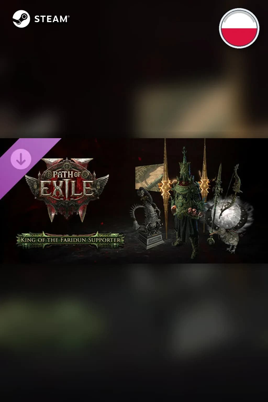 Path of Exile 2 - King of the Faridun Supporter Pack — Польша