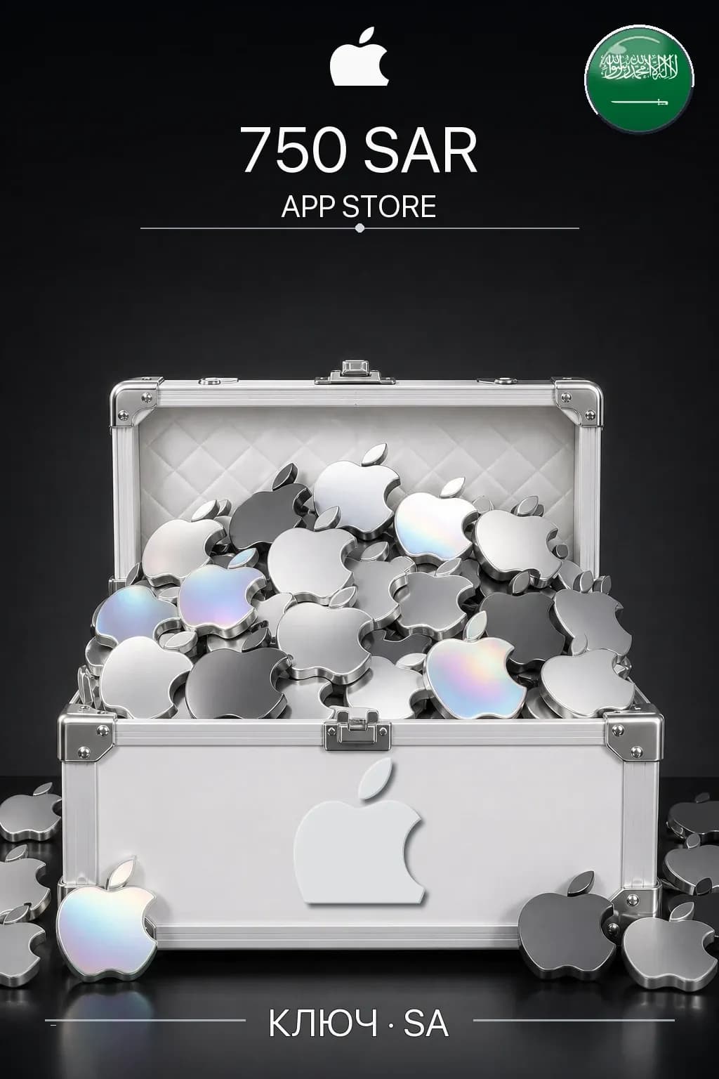 SAR 750 Apple gift card