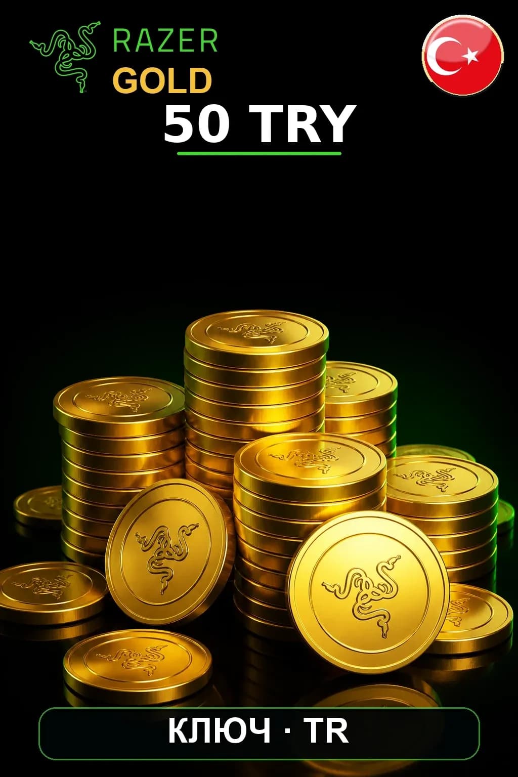 TRY 50 Razer Gold