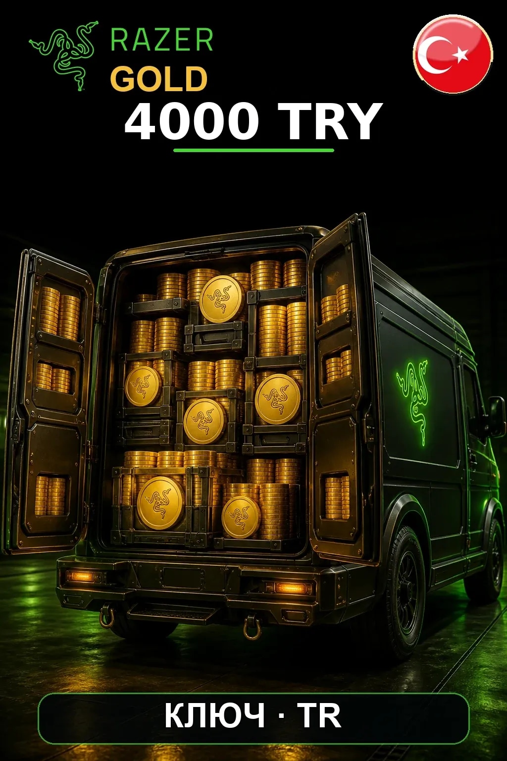 TRY 4000 Razer Gold