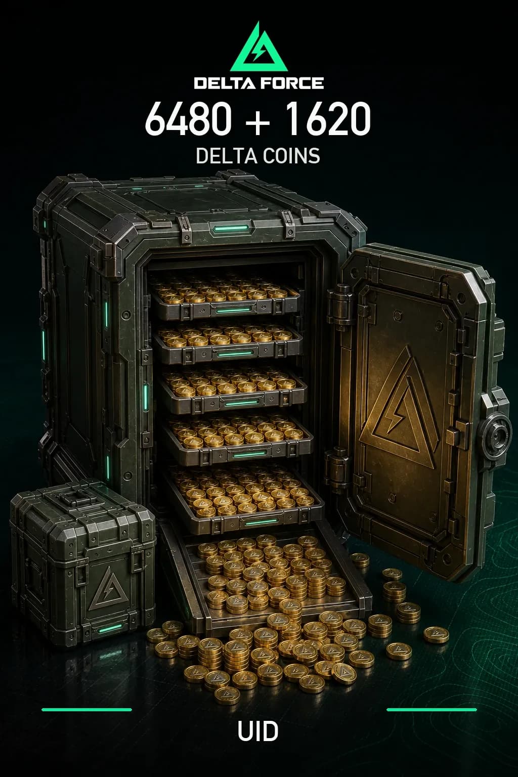 6480+1620 Монет — Delta Force